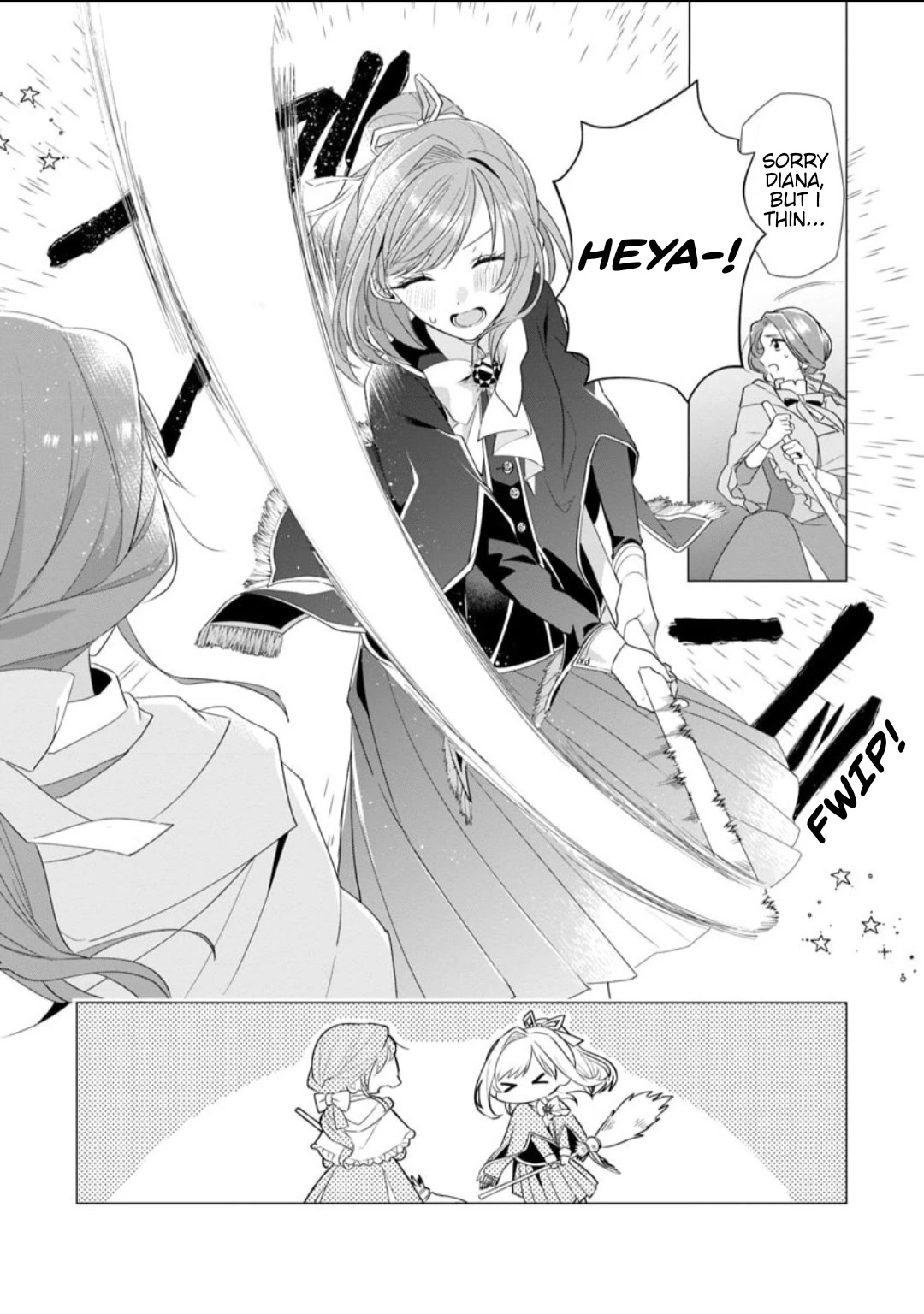 The Fed Up Office Lady Wants to Serve the Villainess chapter 6 page 17