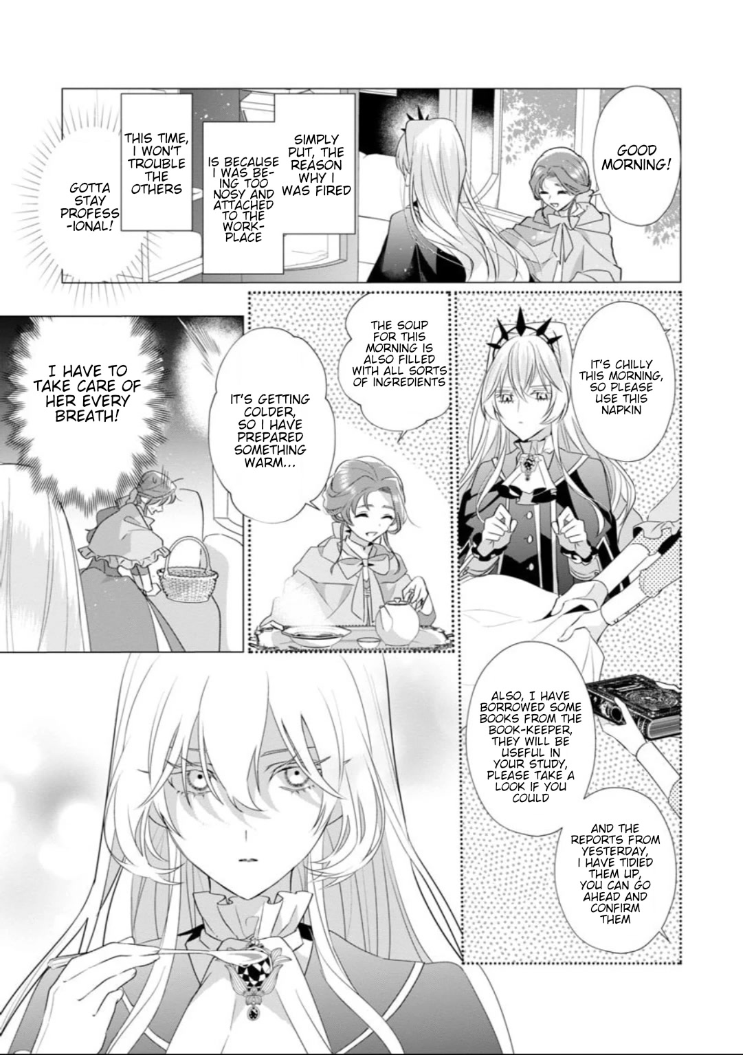 The Fed Up Office Lady Wants to Serve the Villainess chapter 6 page 4