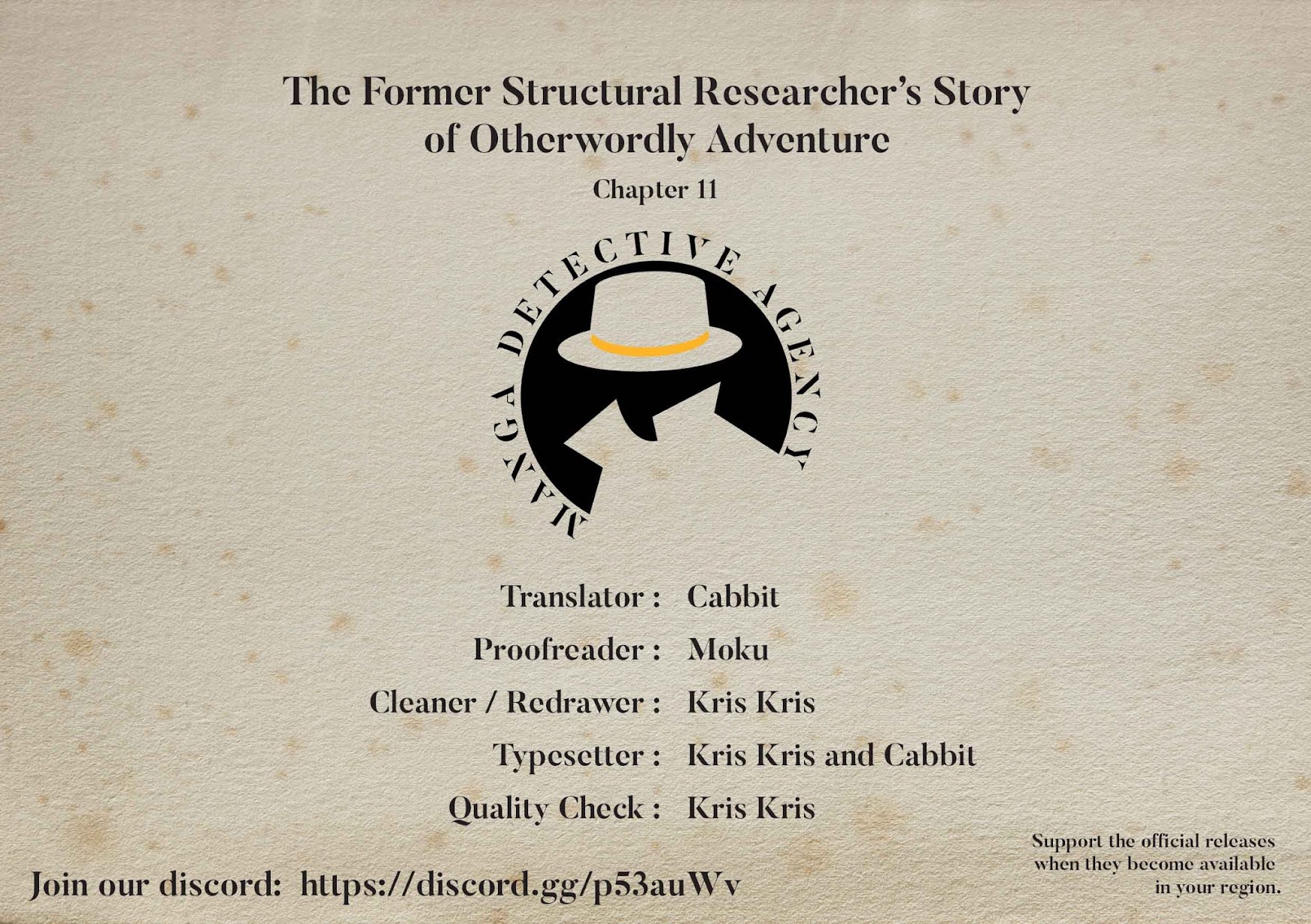 The Former Structural Researcher's Story of Otherworldly Adventure chapter 11 page 36