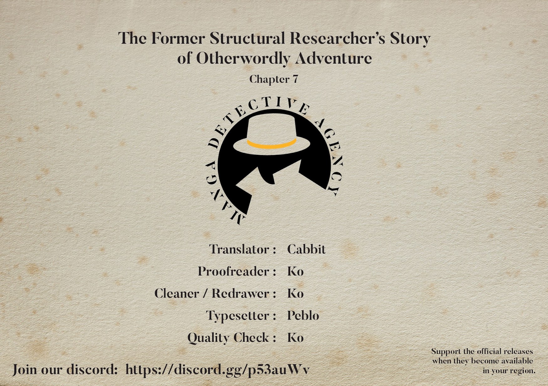 The Former Structural Researcher's Story of Otherworldly Adventure chapter 7 page 42