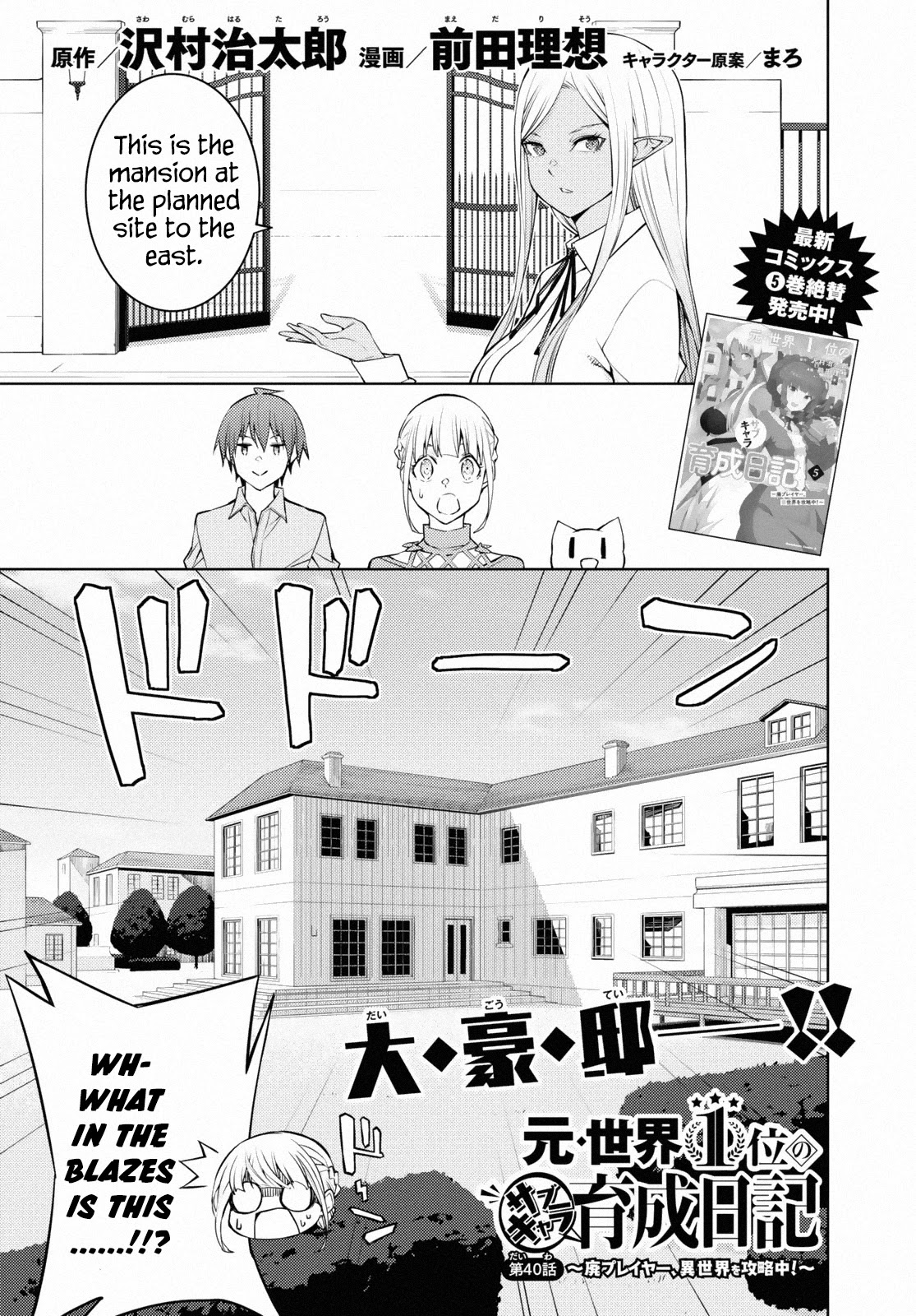 The Former Top 1's Sub-Character Training Diary ~A Dedicated Player is Currently Conquering Another World!~ chapter 40 page 1