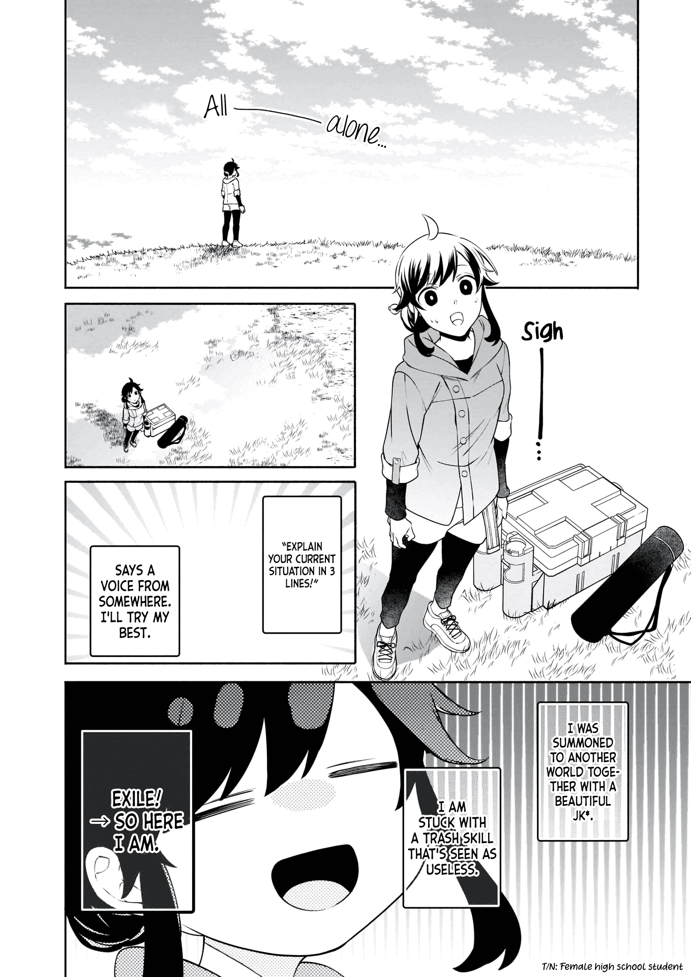 The Forsaken Saintess and Her Foodie Roadtrip in Another World chapter 1.1 page 4