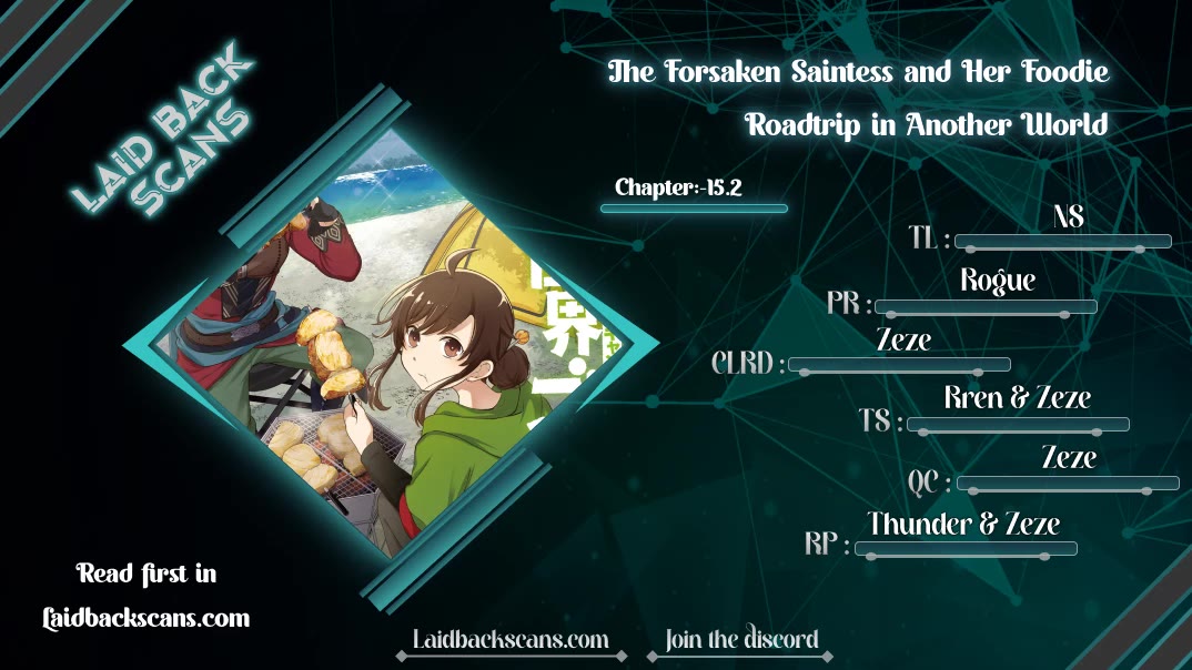 The Forsaken Saintess and Her Foodie Roadtrip in Another World chapter 15.2 page 1