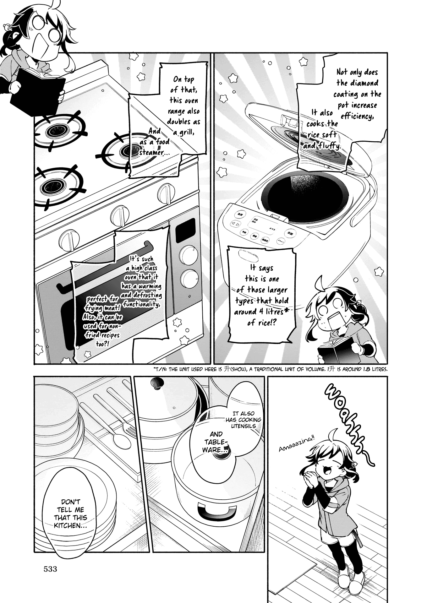 The Forsaken Saintess and Her Foodie Roadtrip in Another World chapter 3.1 page 8