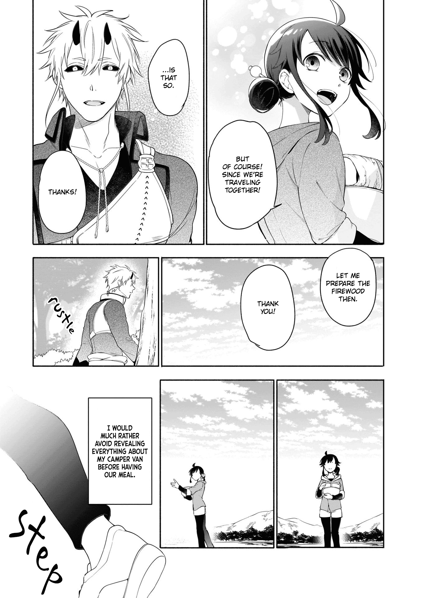 The Forsaken Saintess and Her Foodie Roadtrip in Another World chapter 3.2 page 3