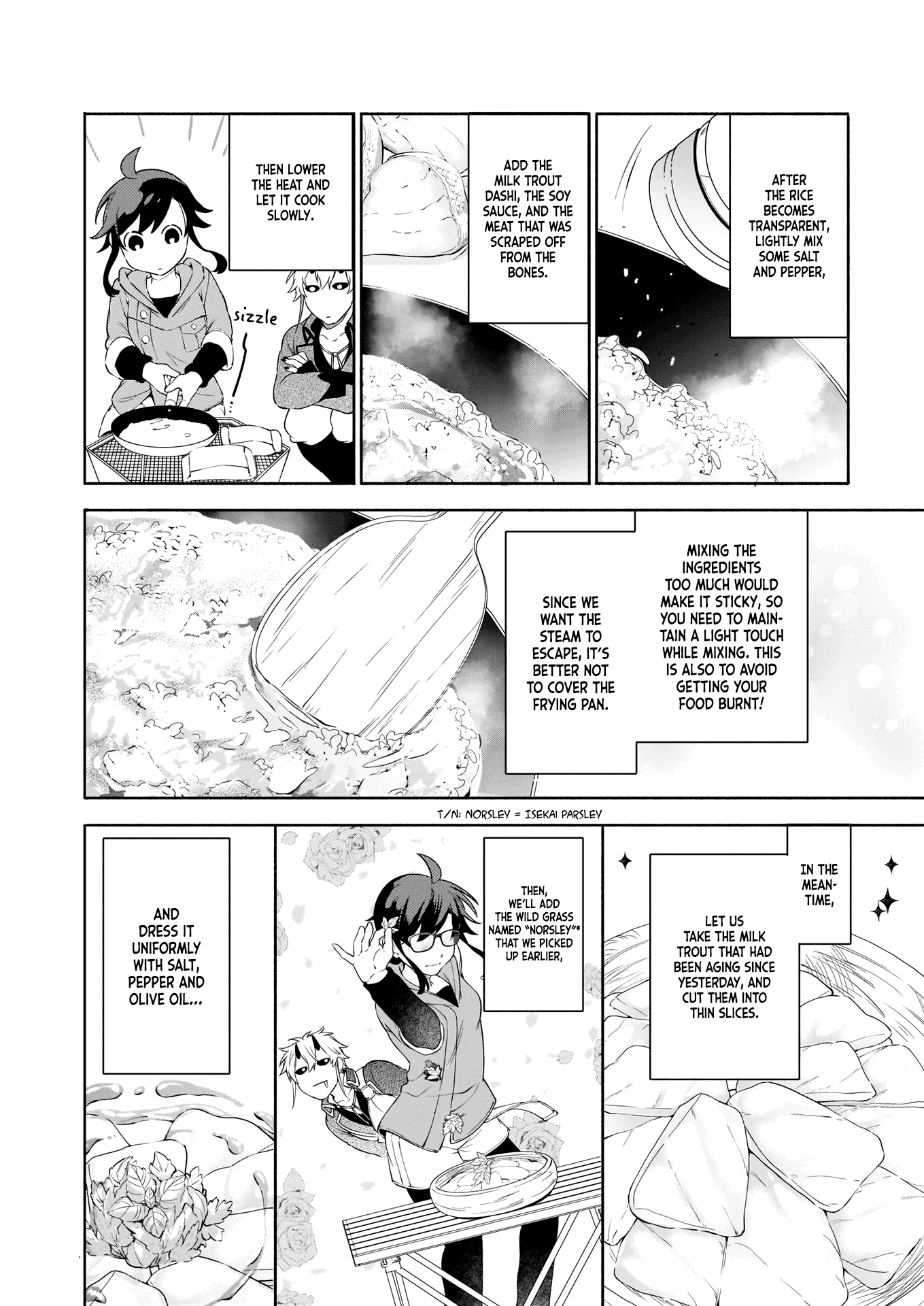 The Forsaken Saintess and Her Foodie Roadtrip in Another World chapter 3.2 page 6