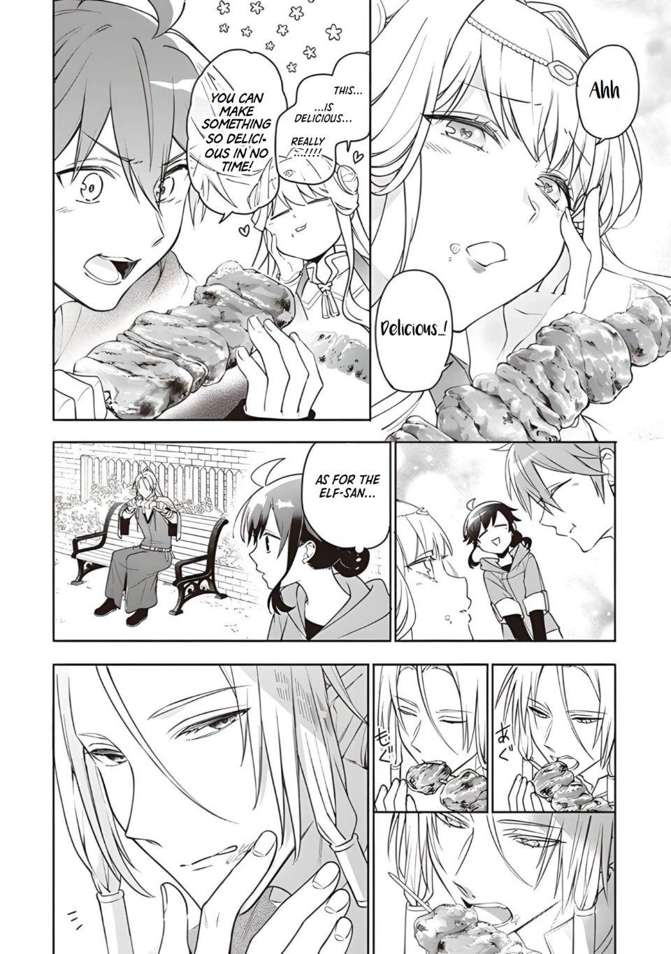 The Forsaken Saintess and Her Foodie Roadtrip in Another World chapter 7.2 page 4