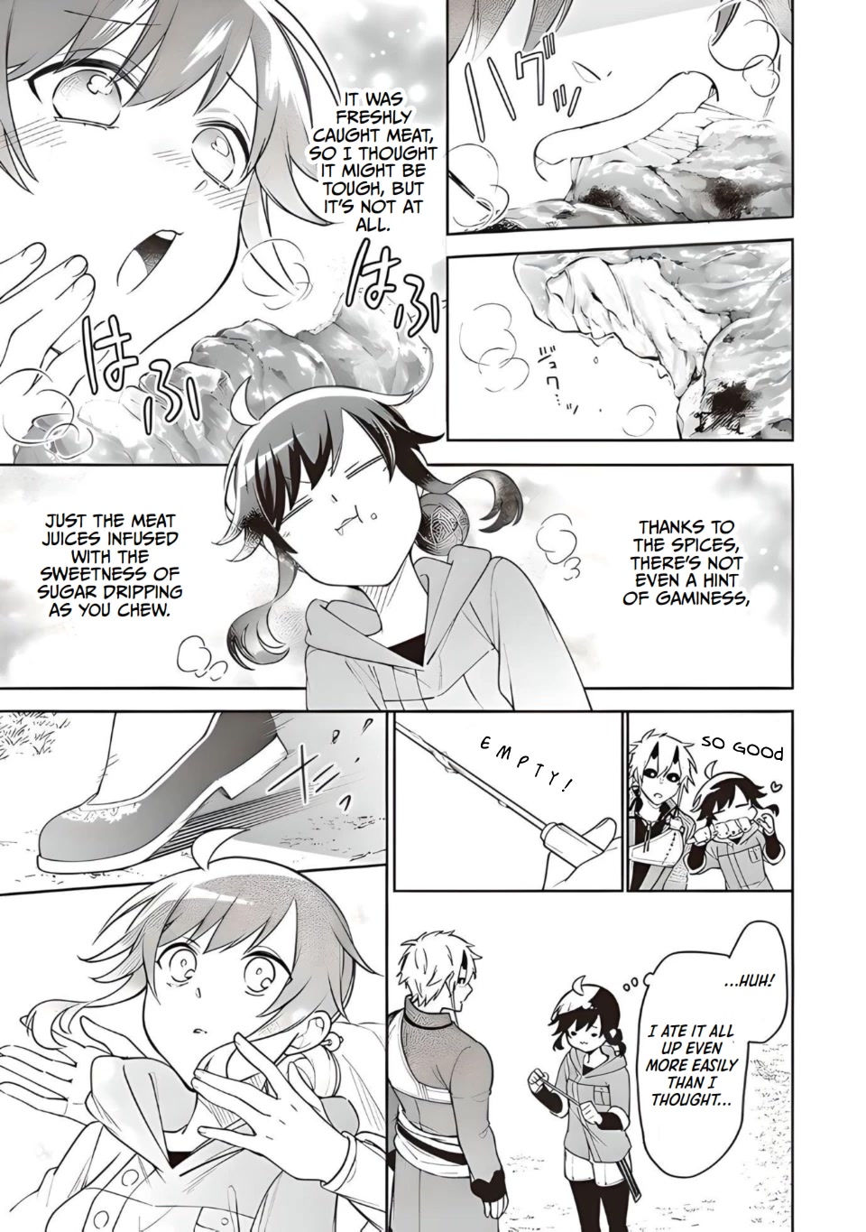 The Forsaken Saintess and Her Foodie Roadtrip in Another World chapter 7.2 page 7