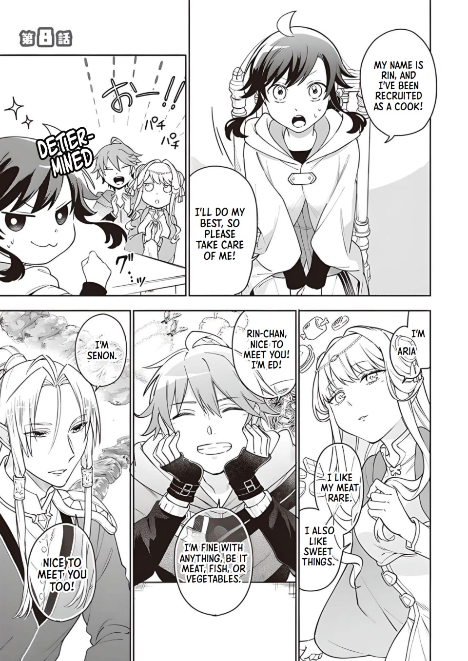 The Forsaken Saintess and Her Foodie Roadtrip in Another World chapter 8 page 1