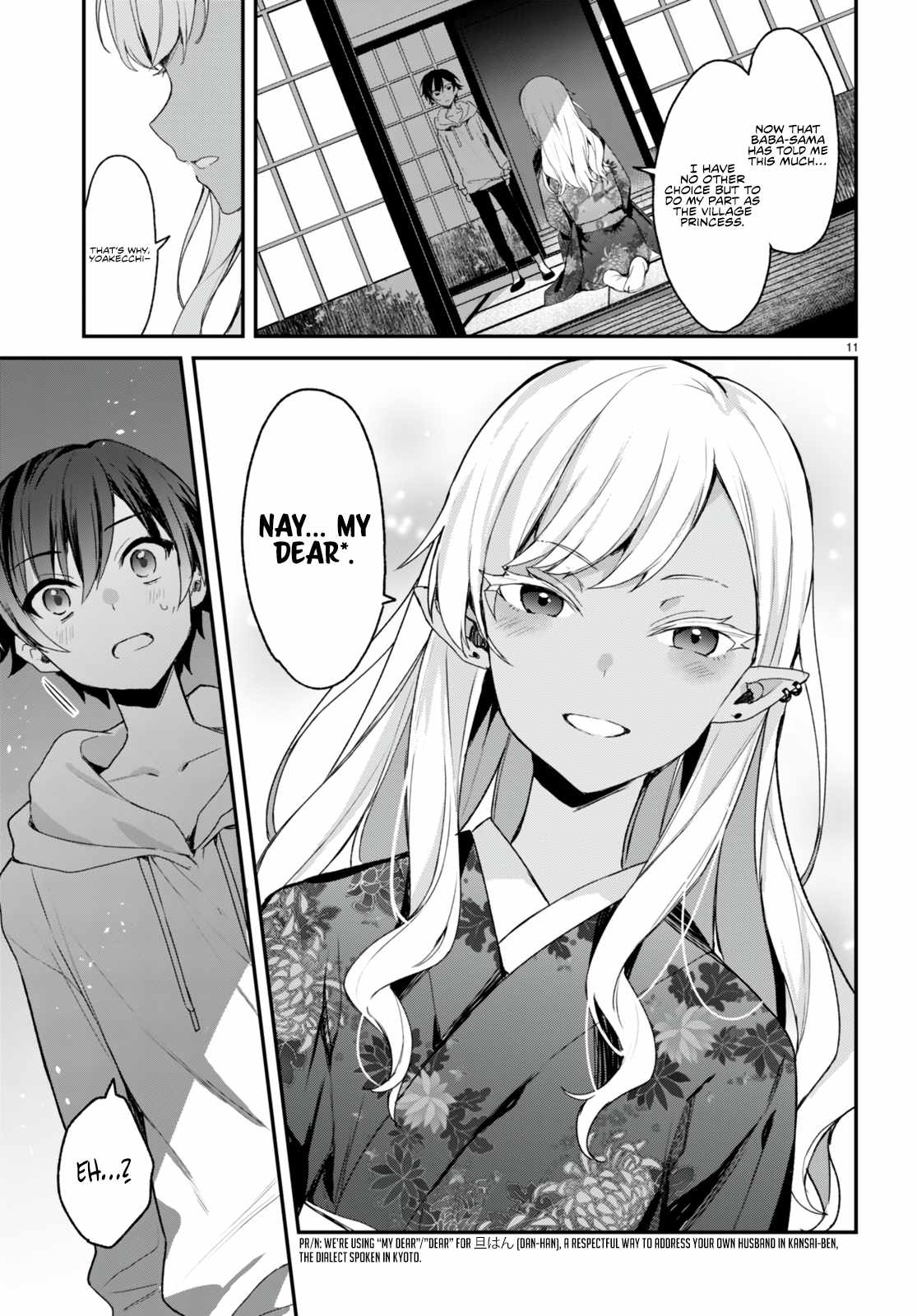 The Four Sisters (Elves) Wait For The Night chapter 12 page 14