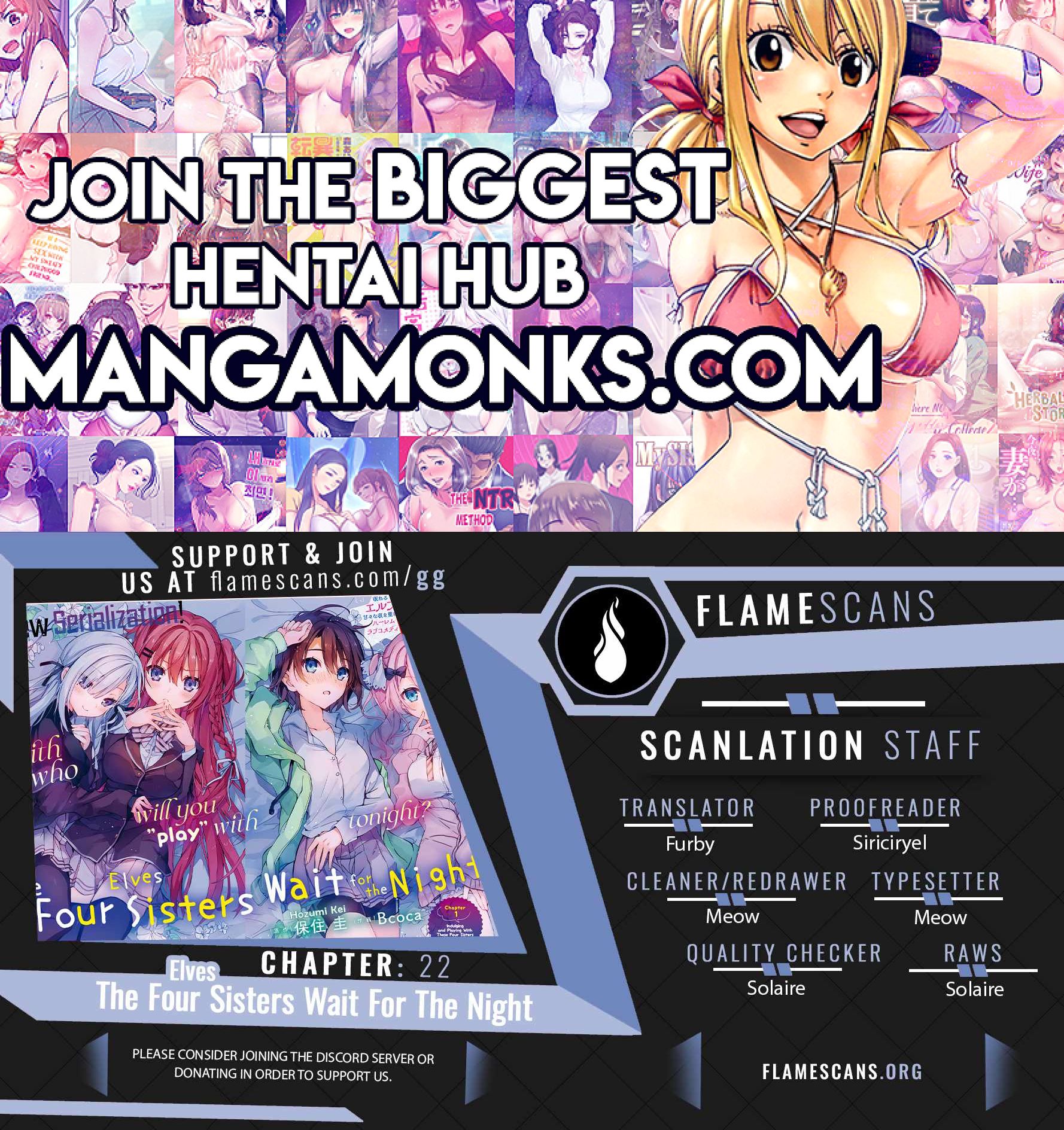 The Four Sisters (Elves) Wait For The Night chapter 22.1 page 1