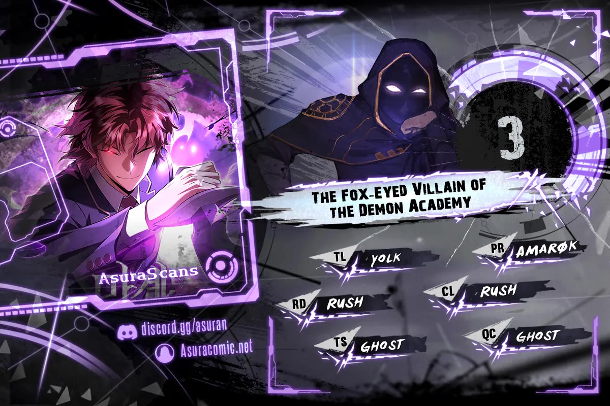 The Fox-Eyed Villain of the Demon Academy chapter 3 page 1