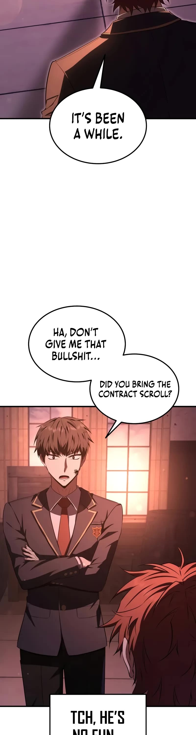 The Fox-Eyed Villain of the Demon Academy chapter 34 page 28