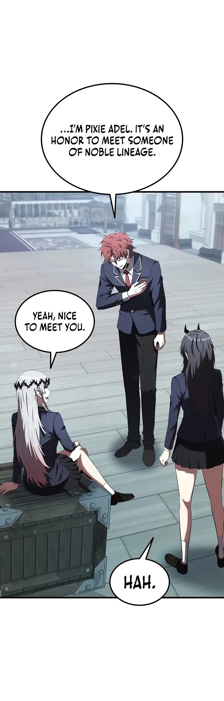 The Fox-Eyed Villain of the Demon Academy chapter 35 page 19