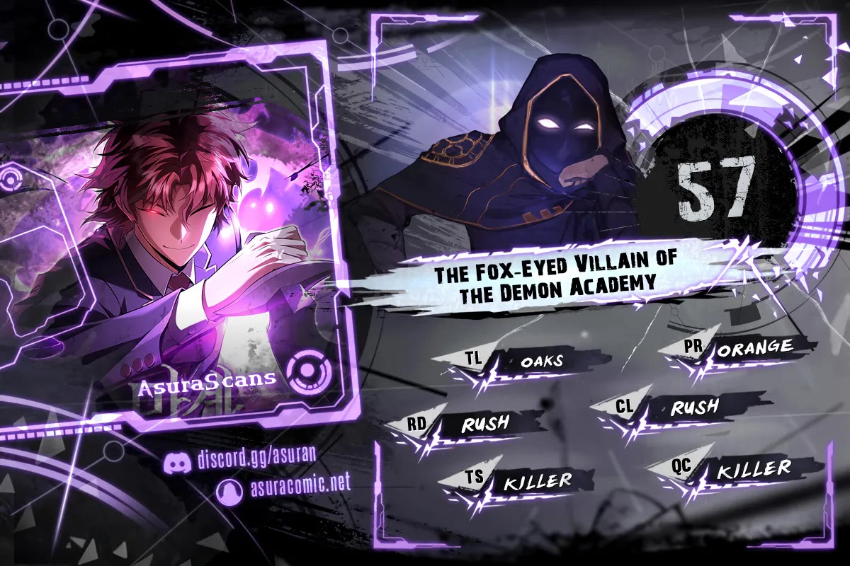 The Fox-Eyed Villain of the Demon Academy chapter 57 page 1