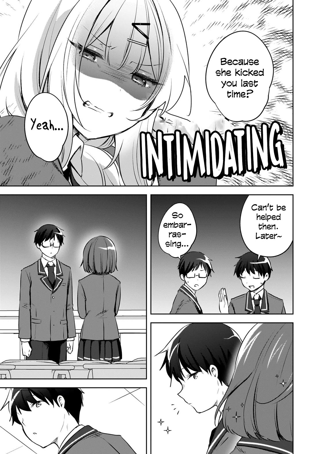 The Gal Sitting Behind Me Likes Me: Maybe I’m Screwed Already. chapter 15 page 12