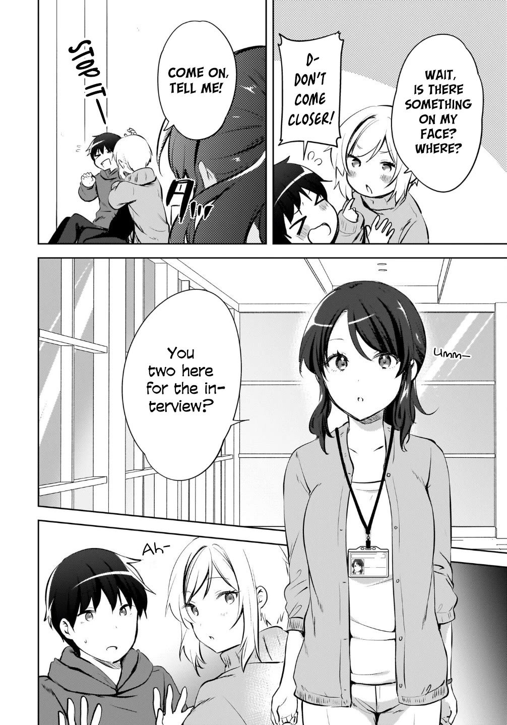 The Gal Sitting Behind Me Likes Me: Maybe I’m Screwed Already. chapter 16 page 3