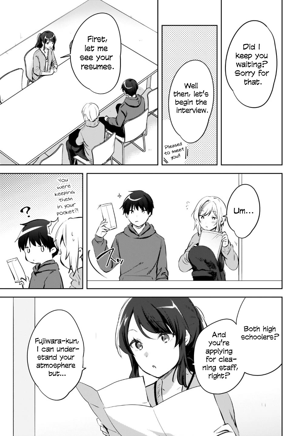 The Gal Sitting Behind Me Likes Me: Maybe I’m Screwed Already. chapter 16 page 4