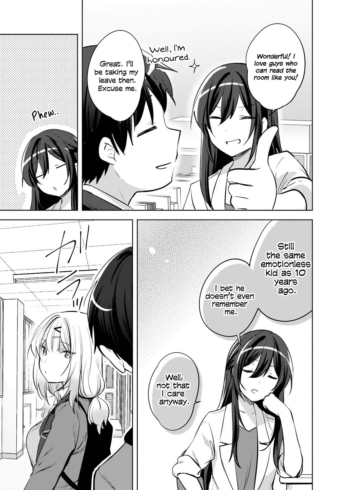 The Gal Sitting Behind Me Likes Me: Maybe I’m Screwed Already. chapter 22 page 19