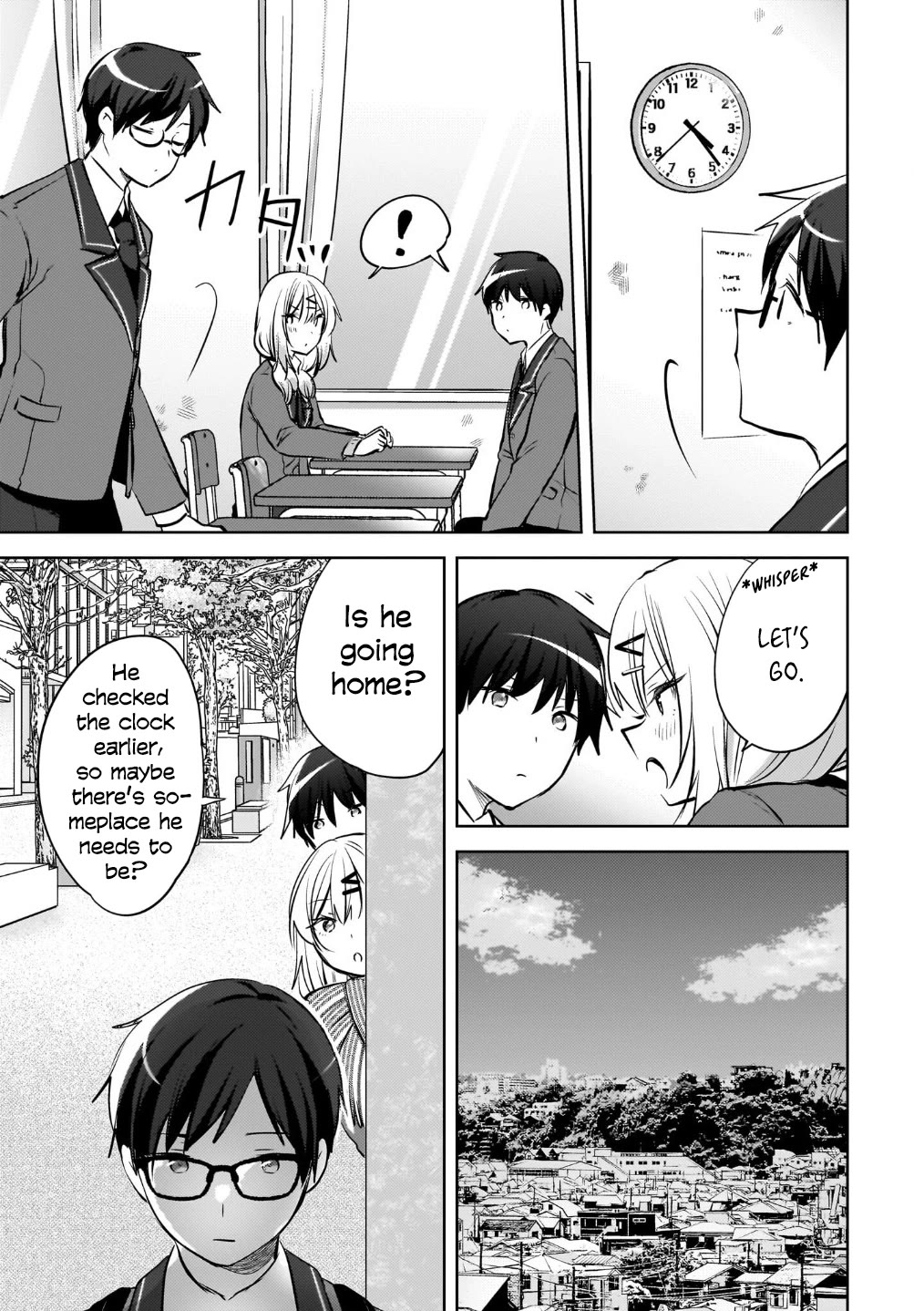 The Gal Sitting Behind Me Likes Me: Maybe I’m Screwed Already. chapter 23 page 14