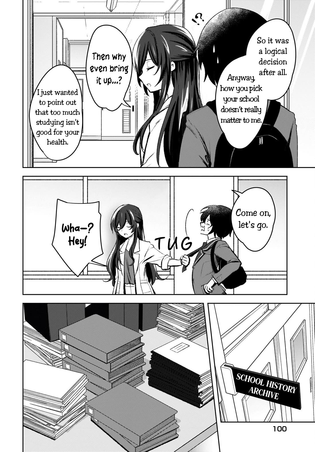 The Gal Sitting Behind Me Likes Me: Maybe I’m Screwed Already. chapter 4 page 4