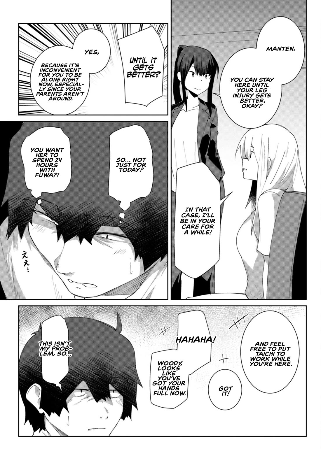 The Gal Who Comes to My House Every Day Has Zero Boundaries but Isn't Kind chapter 10 page 12