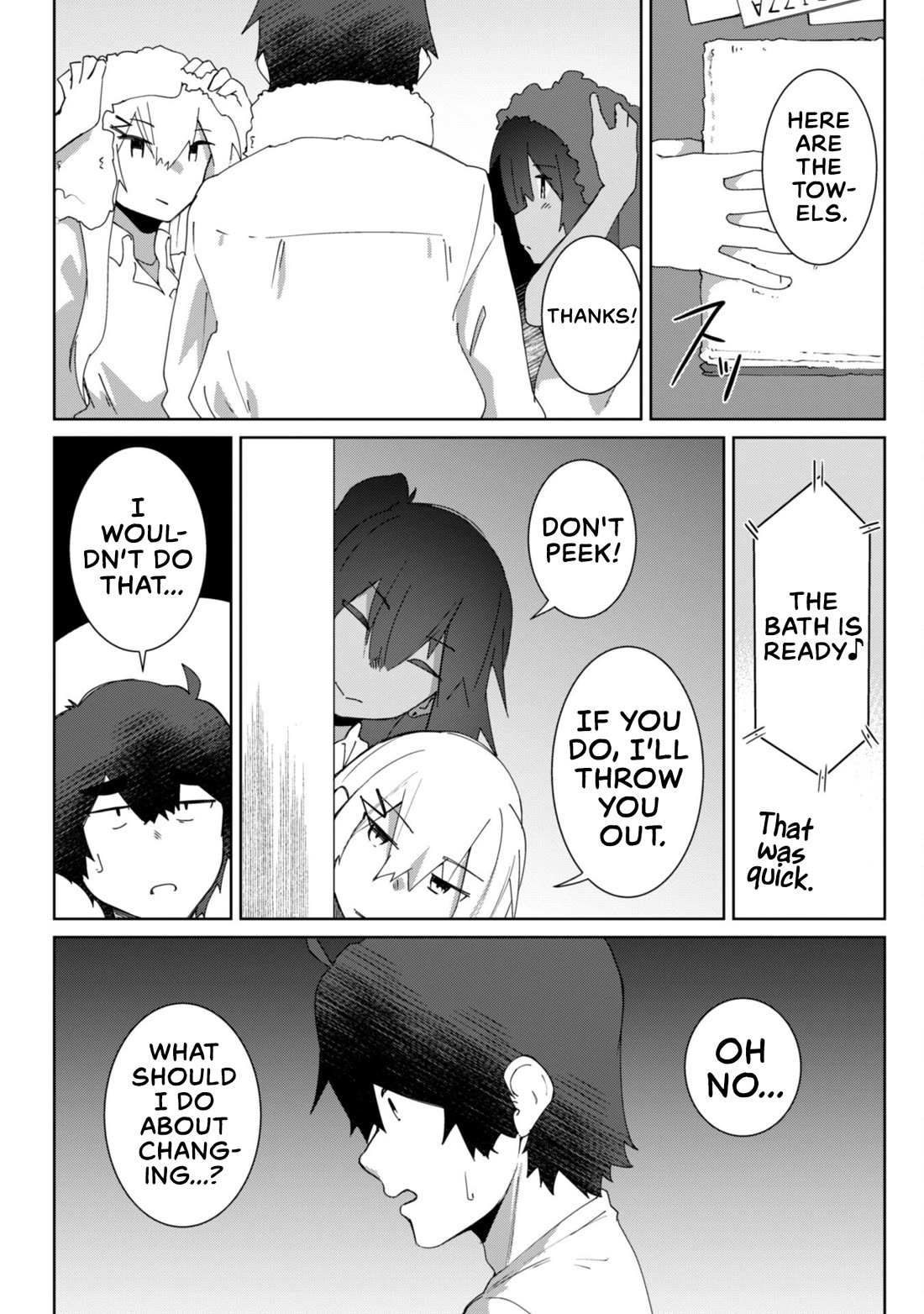 The Gal Who Comes to My House Every Day Has Zero Boundaries but Isn't Kind chapter 9 page 12