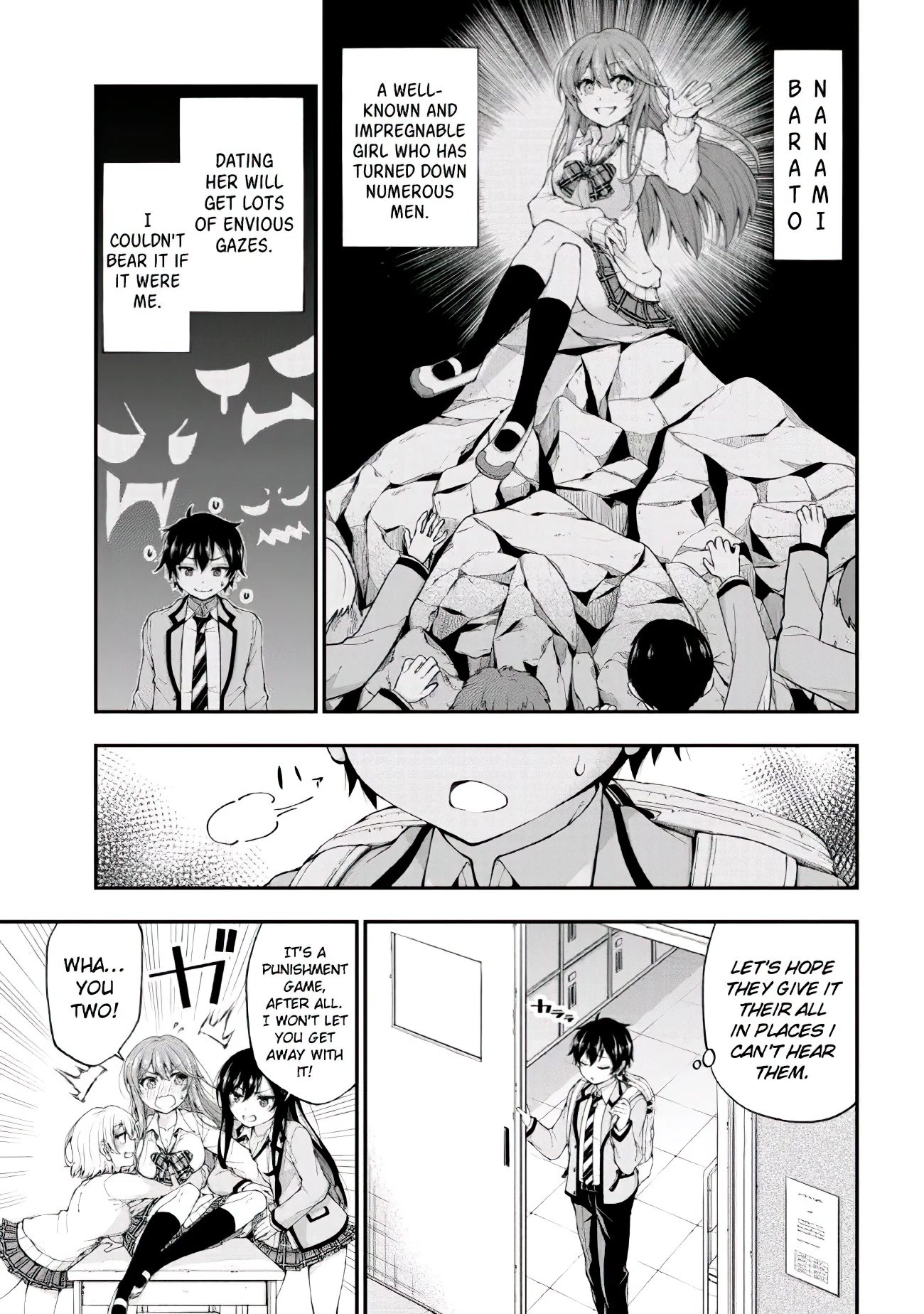 The Gal Who Was Meant to Confess to Me as a Game Punishment Has Apparently Fallen in Love with Me chapter 1 page 12