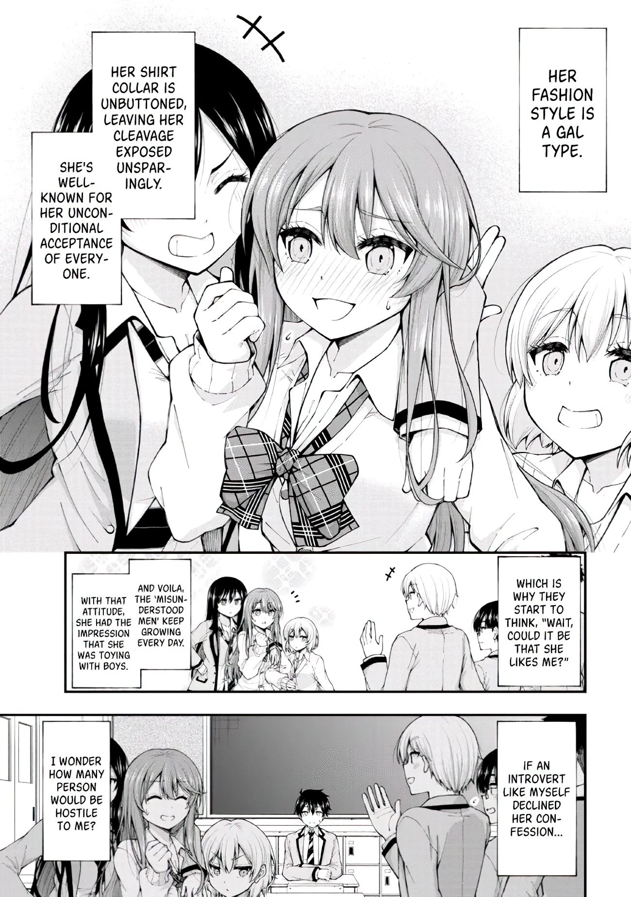 The Gal Who Was Meant to Confess to Me as a Game Punishment Has Apparently Fallen in Love with Me chapter 1 page 22