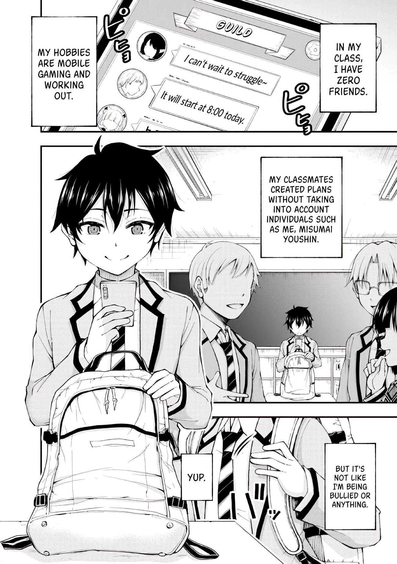 The Gal Who Was Meant to Confess to Me as a Game Punishment Has Apparently Fallen in Love with Me chapter 1 page 4