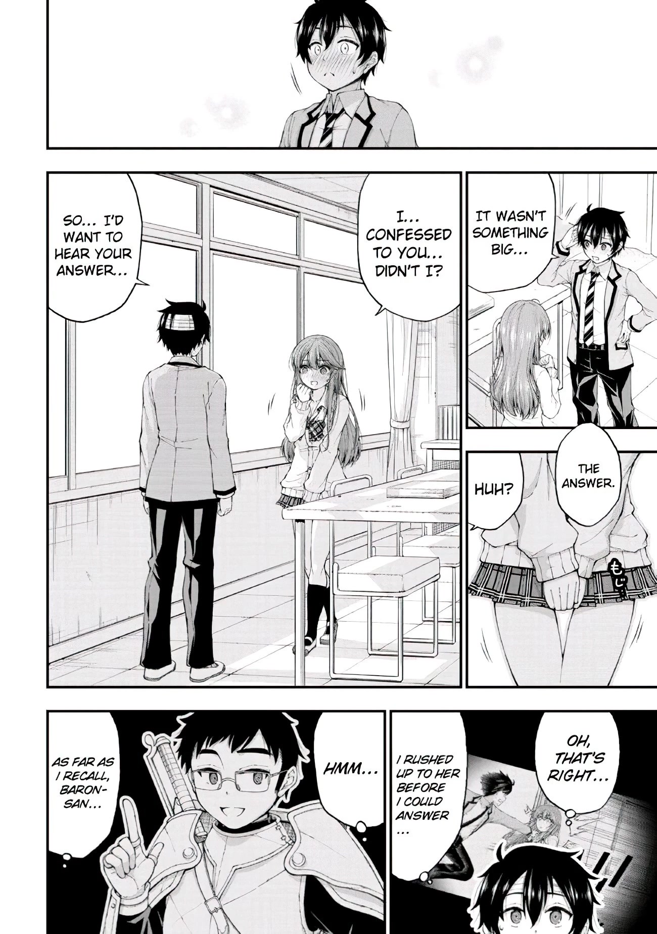 The Gal Who Was Meant to Confess to Me as a Game Punishment Has Apparently Fallen in Love with Me chapter 1 page 43