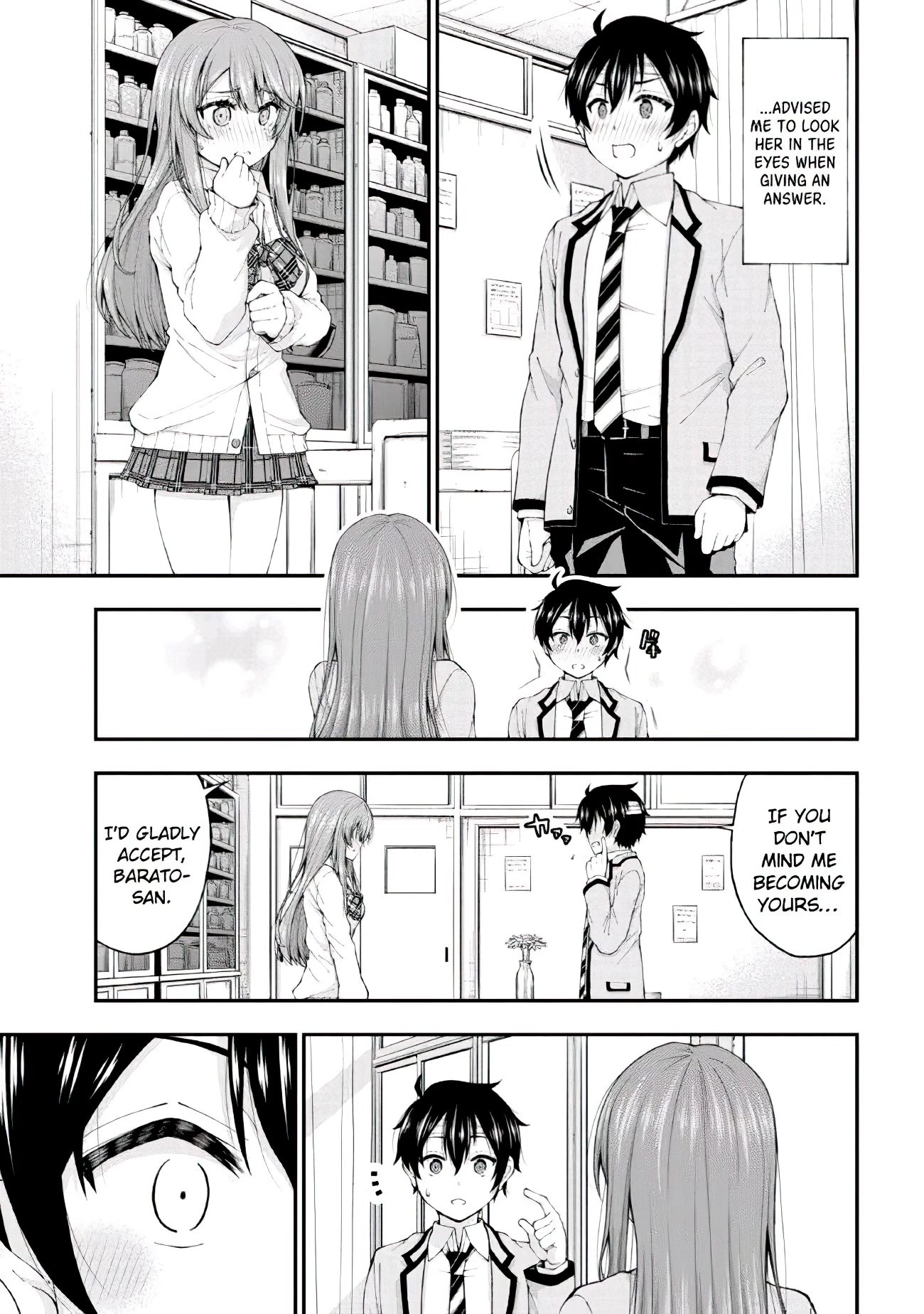 The Gal Who Was Meant to Confess to Me as a Game Punishment Has Apparently Fallen in Love with Me chapter 1 page 44