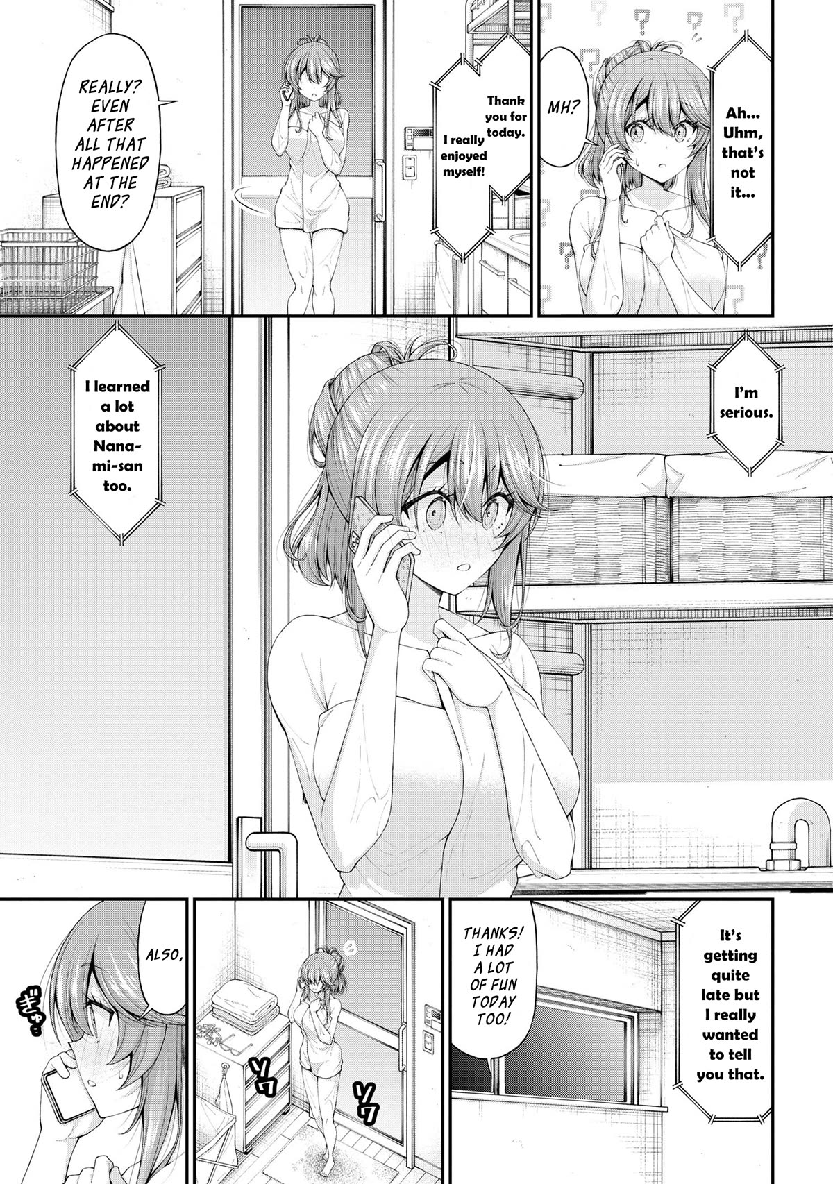 The Gal Who Was Meant to Confess to Me as a Game Punishment Has Apparently Fallen in Love with Me chapter 12.5 page 7