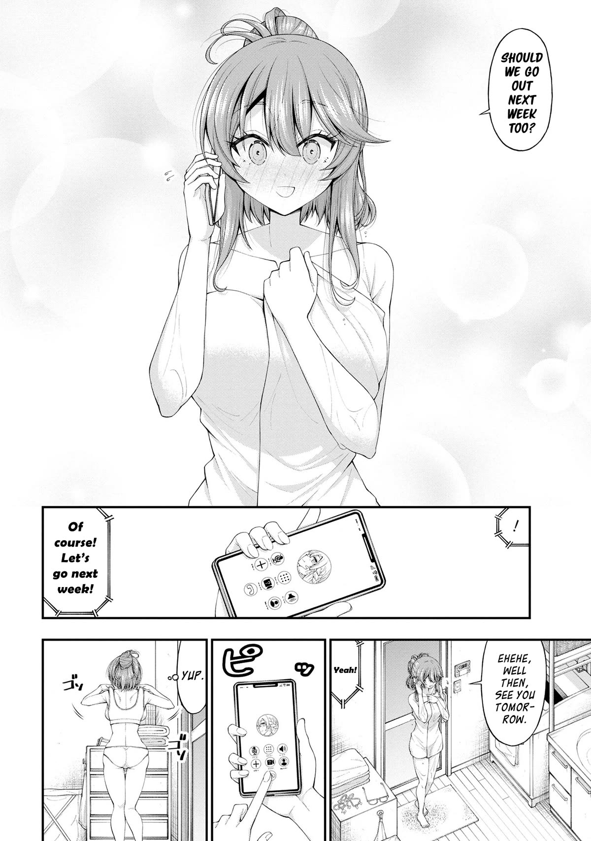 The Gal Who Was Meant to Confess to Me as a Game Punishment Has Apparently Fallen in Love with Me chapter 12.5 page 8