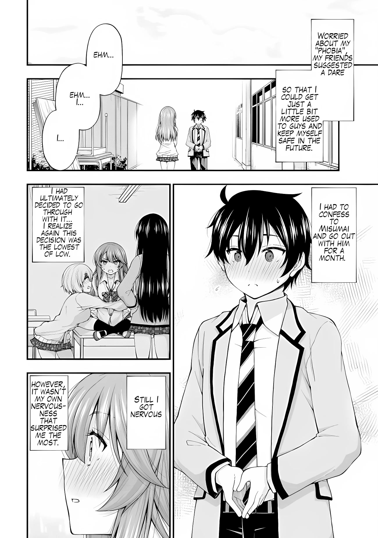 The Gal Who Was Meant to Confess to Me as a Game Punishment Has Apparently Fallen in Love with Me chapter 2.5 page 4