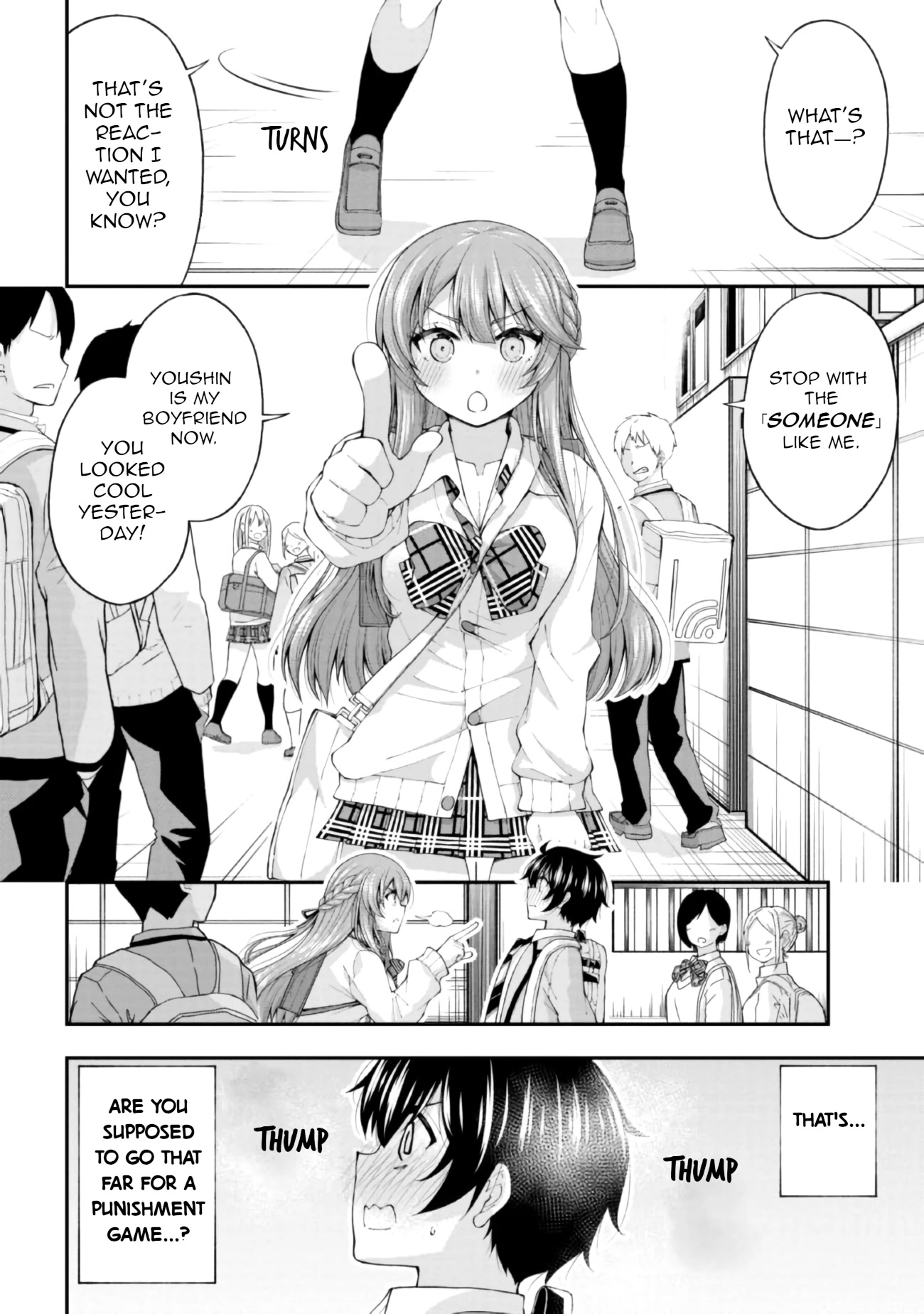 The Gal Who Was Meant to Confess to Me as a Game Punishment Has Apparently Fallen in Love with Me chapter 3 page 12
