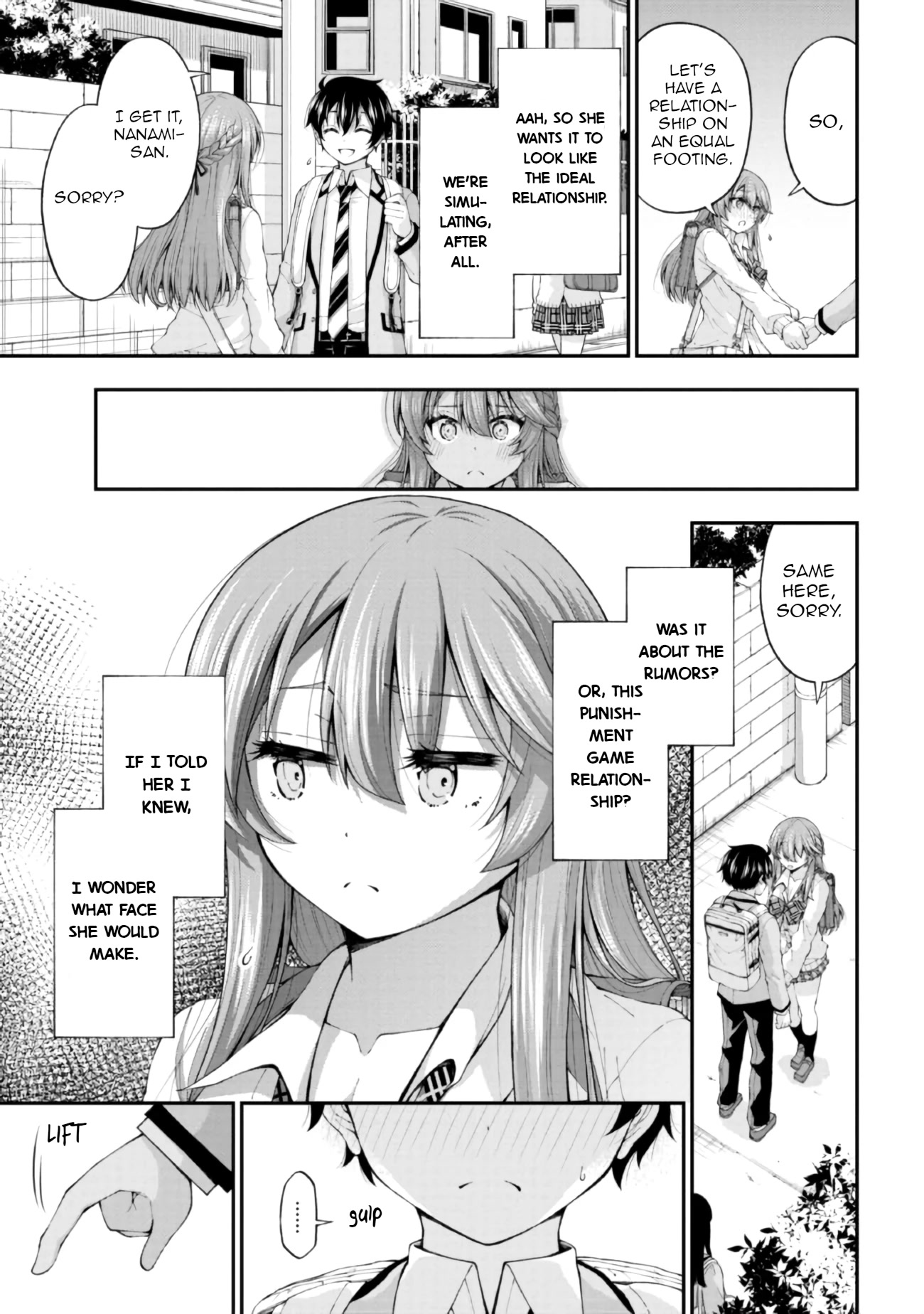 The Gal Who Was Meant to Confess to Me as a Game Punishment Has Apparently Fallen in Love with Me chapter 3 page 13