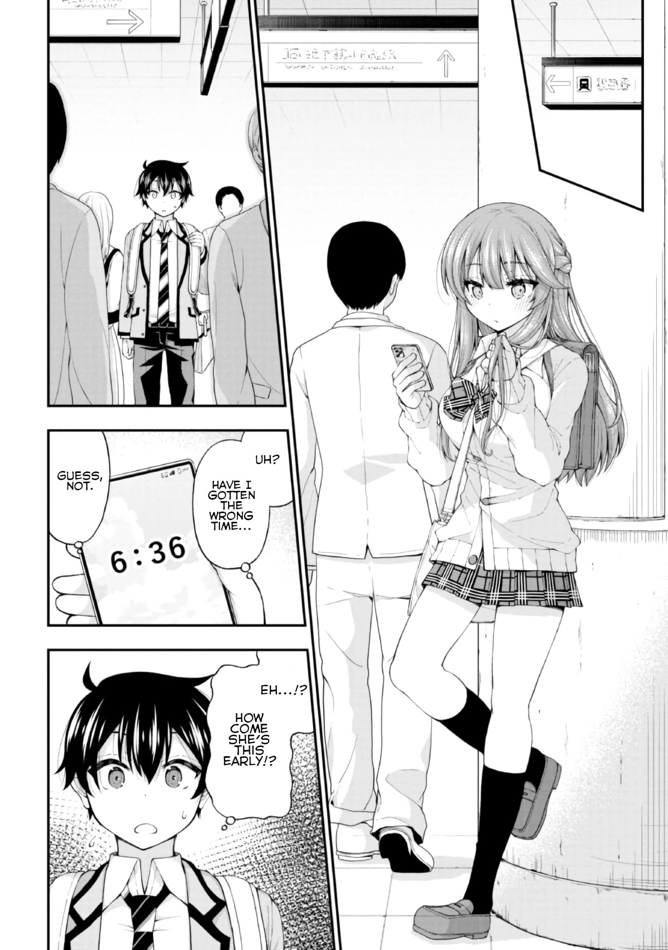 The Gal Who Was Meant to Confess to Me as a Game Punishment Has Apparently Fallen in Love with Me chapter 3 page 2