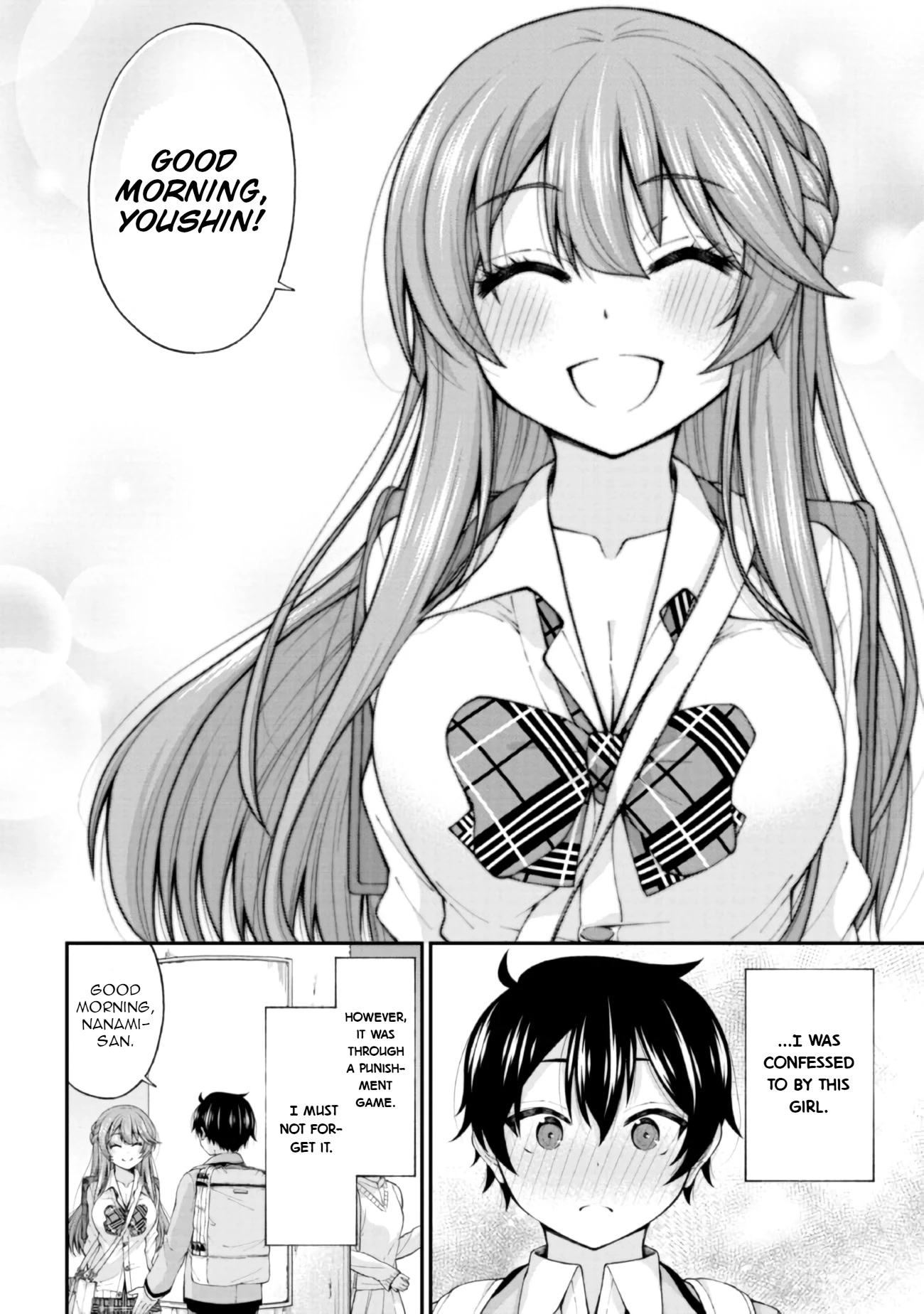The Gal Who Was Meant to Confess to Me as a Game Punishment Has Apparently Fallen in Love with Me chapter 3 page 4