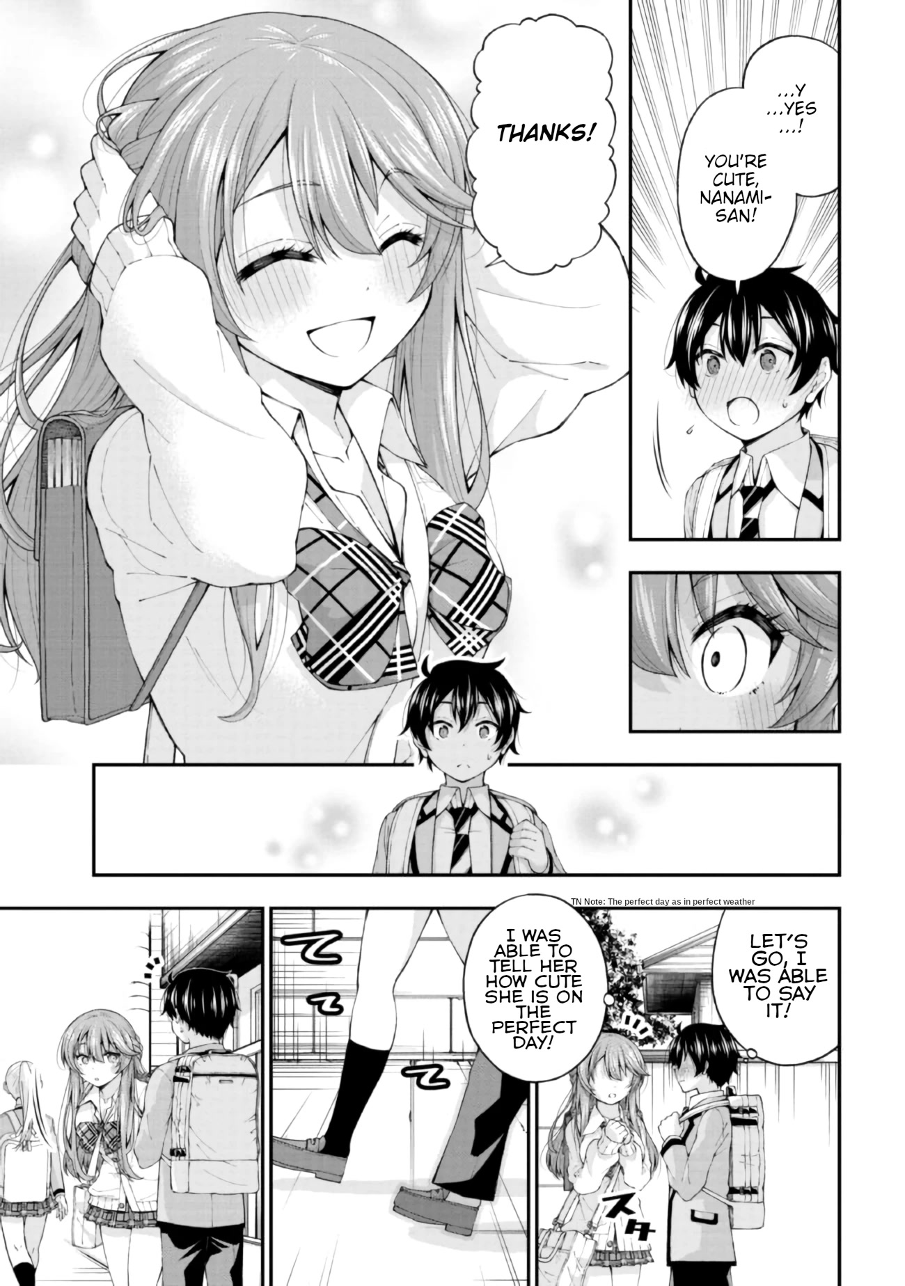 The Gal Who Was Meant to Confess to Me as a Game Punishment Has Apparently Fallen in Love with Me chapter 3 page 9