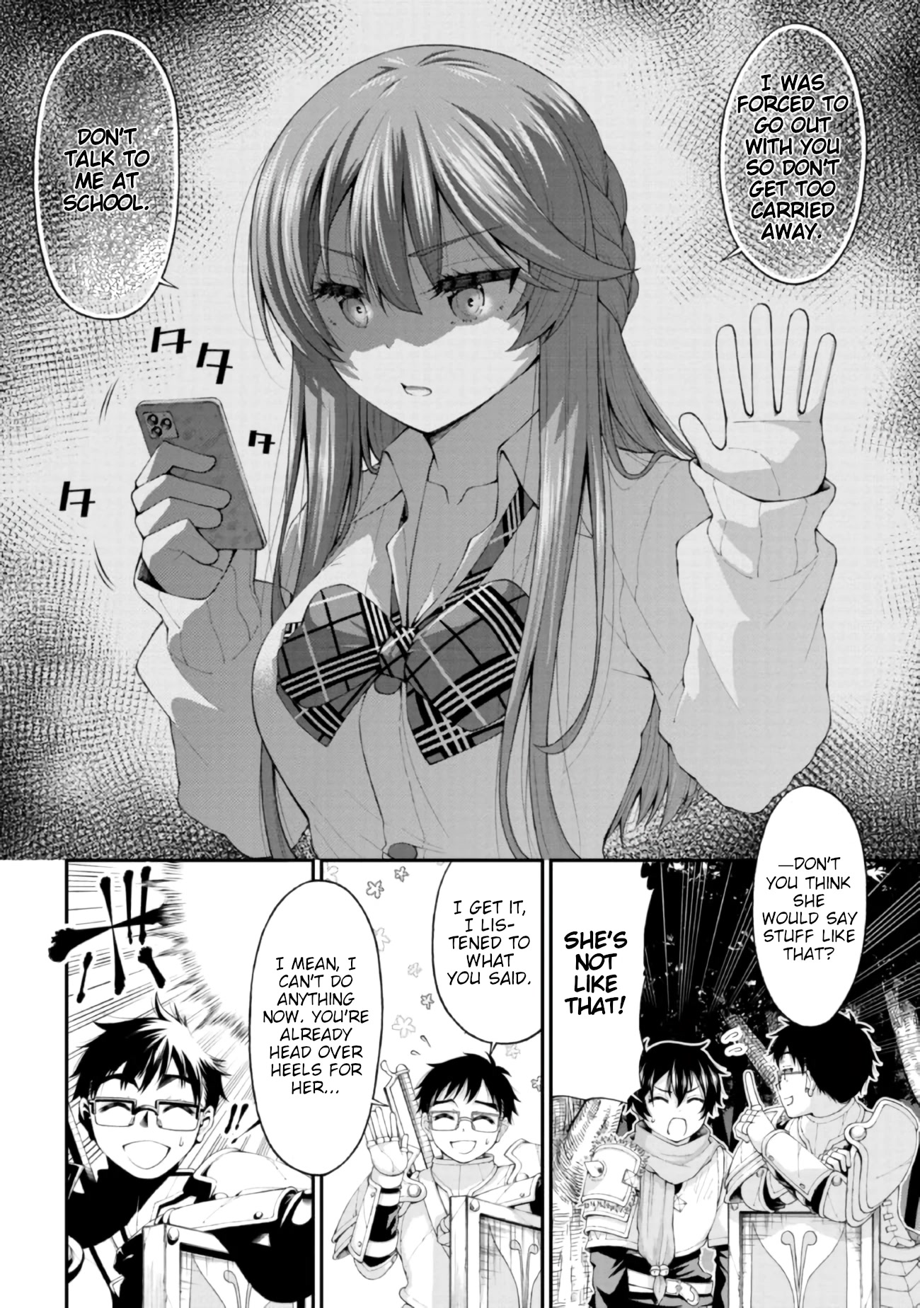 The Gal Who Was Meant to Confess to Me as a Game Punishment Has Apparently Fallen in Love with Me chapter 4 page 14