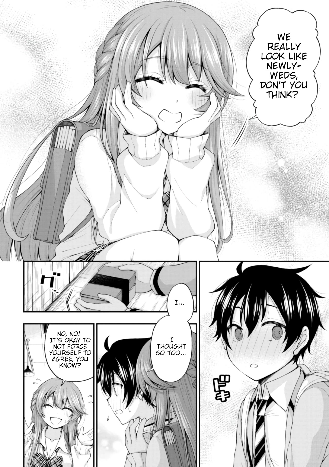 The Gal Who Was Meant to Confess to Me as a Game Punishment Has Apparently Fallen in Love with Me chapter 4 page 4