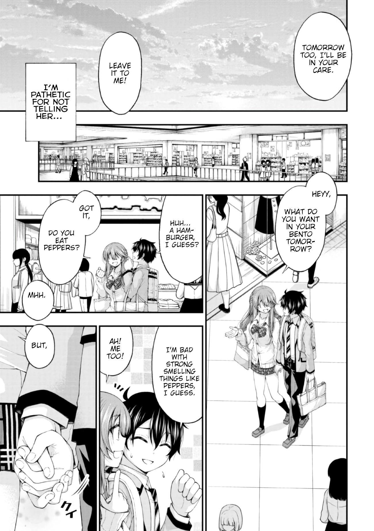 The Gal Who Was Meant to Confess to Me as a Game Punishment Has Apparently Fallen in Love with Me chapter 4 page 9