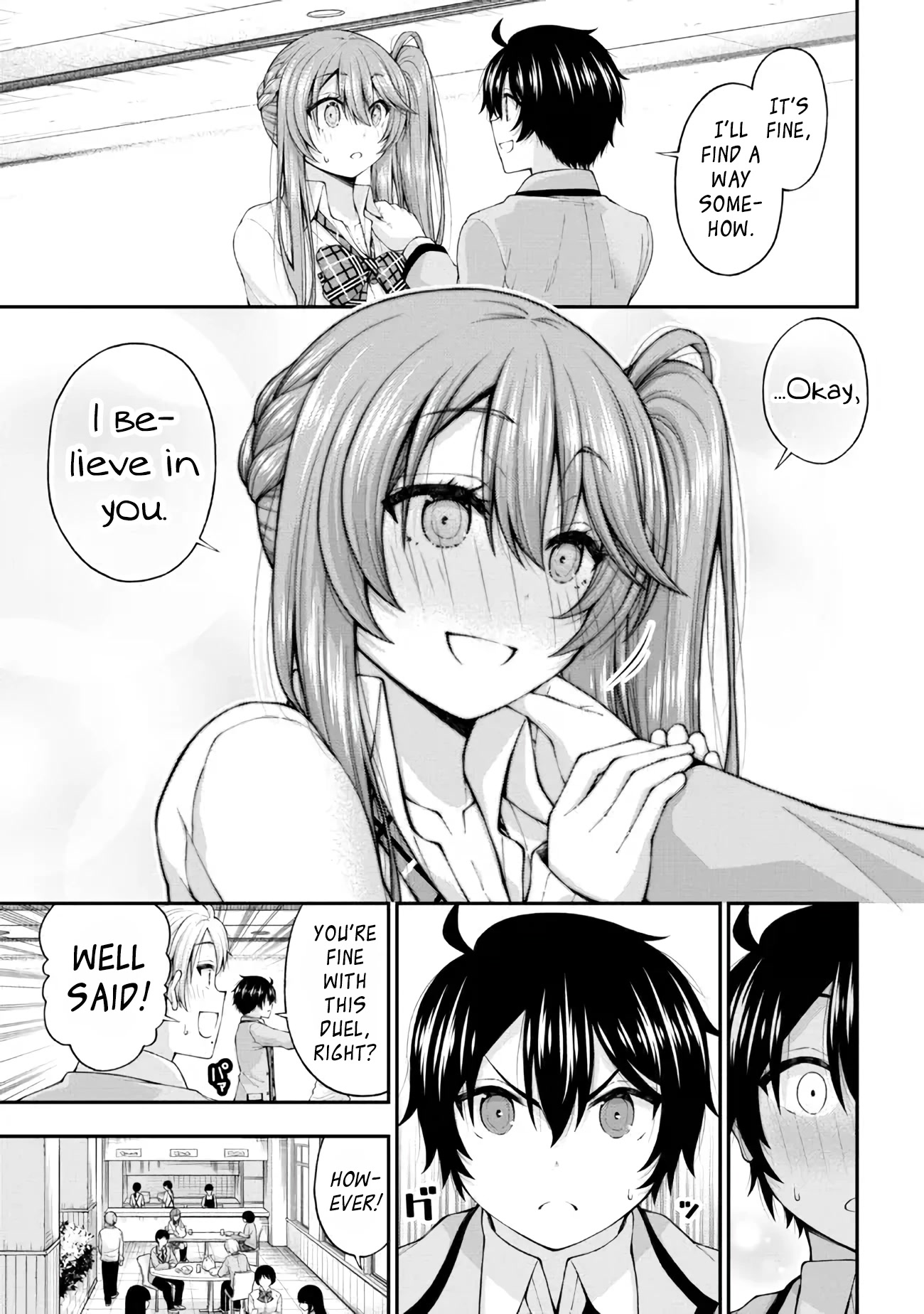 The Gal Who Was Meant to Confess to Me as a Game Punishment Has Apparently Fallen in Love with Me chapter 6 page 23