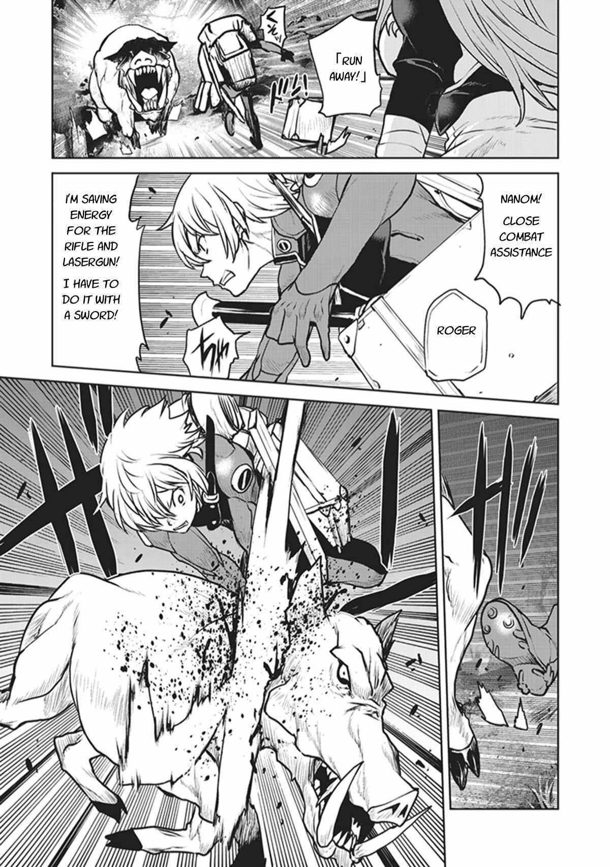 The Galactic Navy Officer becomes an Adventurer chapter 4 page 7