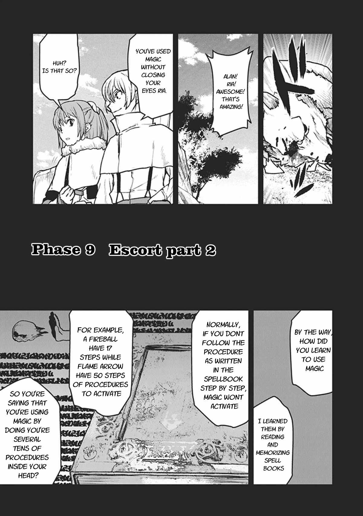 The Galactic Navy Officer becomes an Adventurer chapter 9 page 1