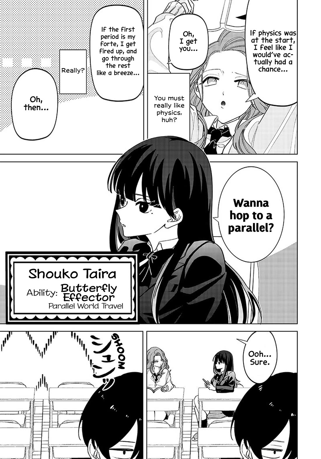 The Gals Who Always Say Insane Things: My Daily Life at a Private Paranormal High School chapter 1 page 10