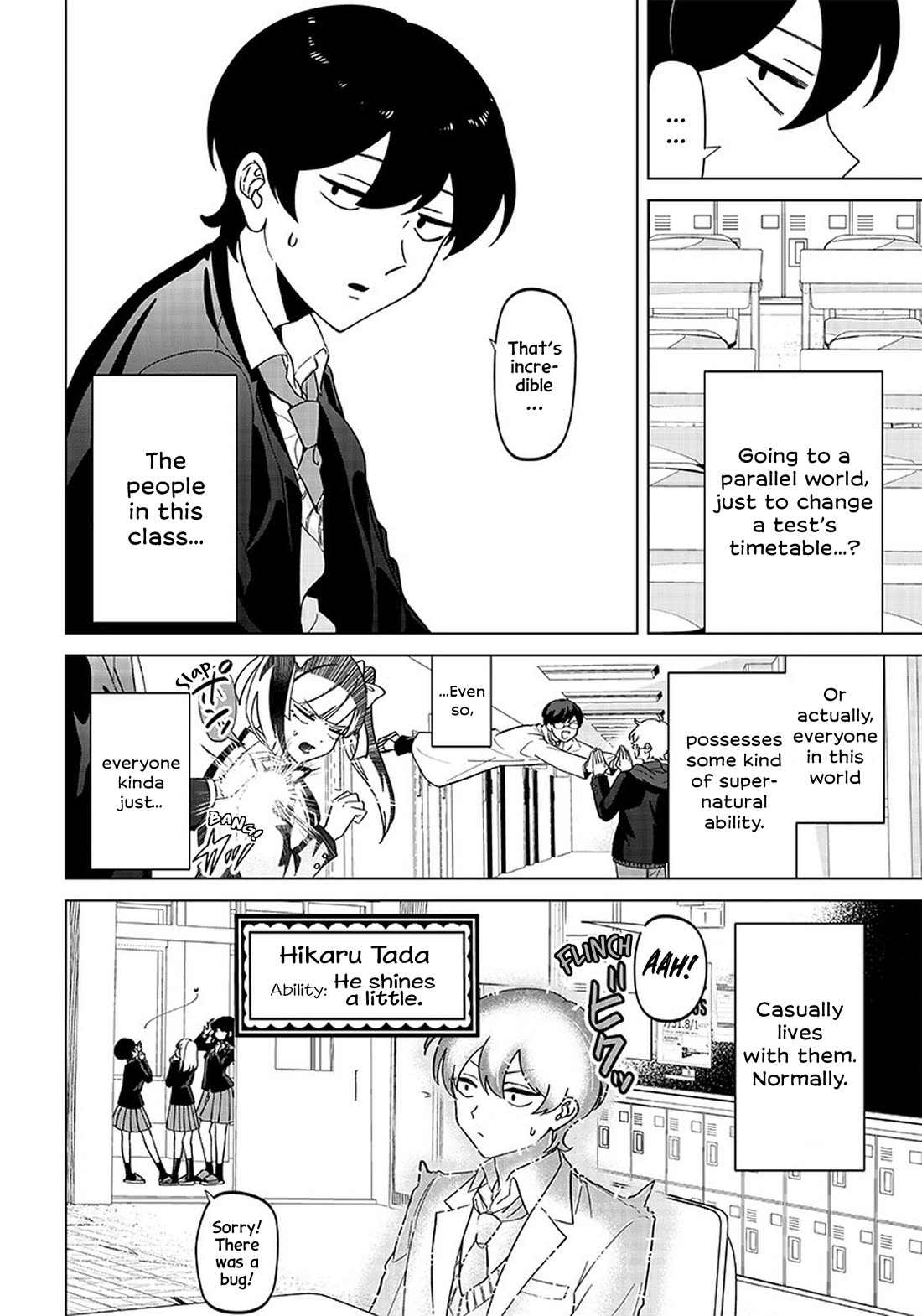 The Gals Who Always Say Insane Things: My Daily Life at a Private Paranormal High School chapter 1 page 11