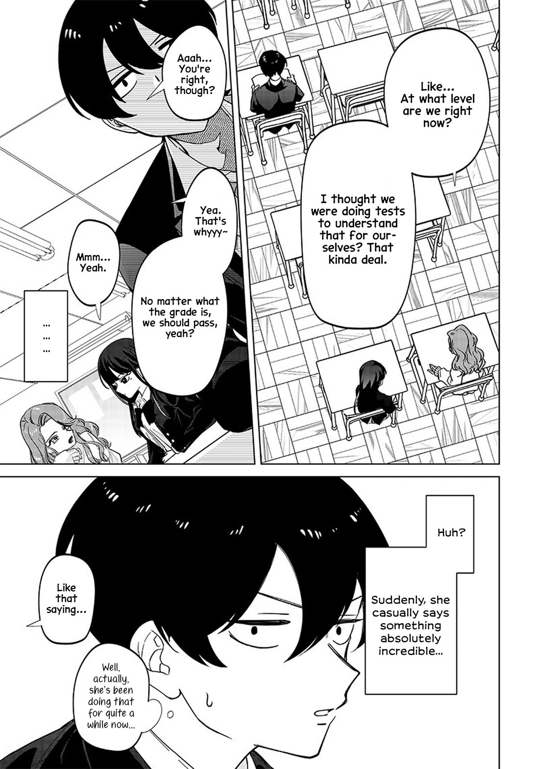 The Gals Who Always Say Insane Things: My Daily Life at a Private Paranormal High School chapter 1 page 8