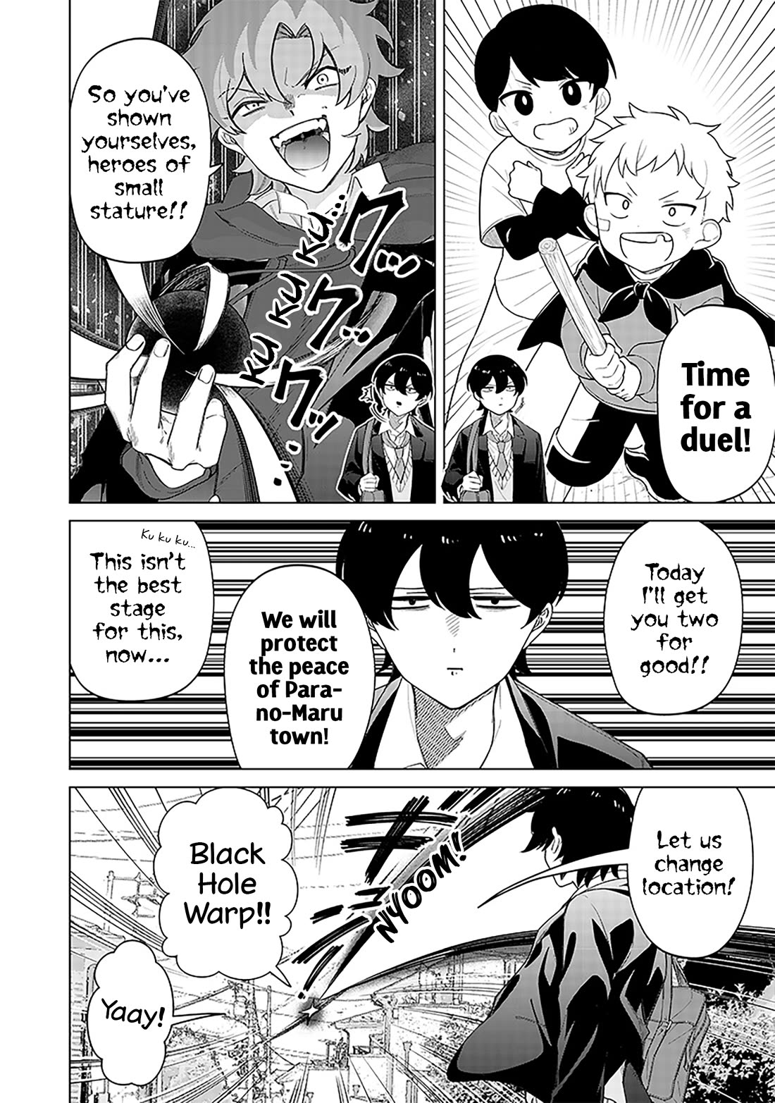 The Gals Who Always Say Insane Things: My Daily Life at a Private Paranormal High School chapter 10 page 10